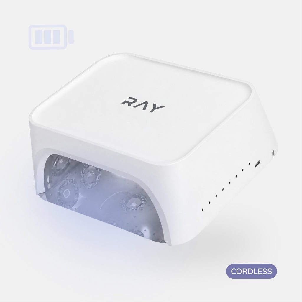 RAY LIGHT UV LED CORDLESS Nail Lamp White