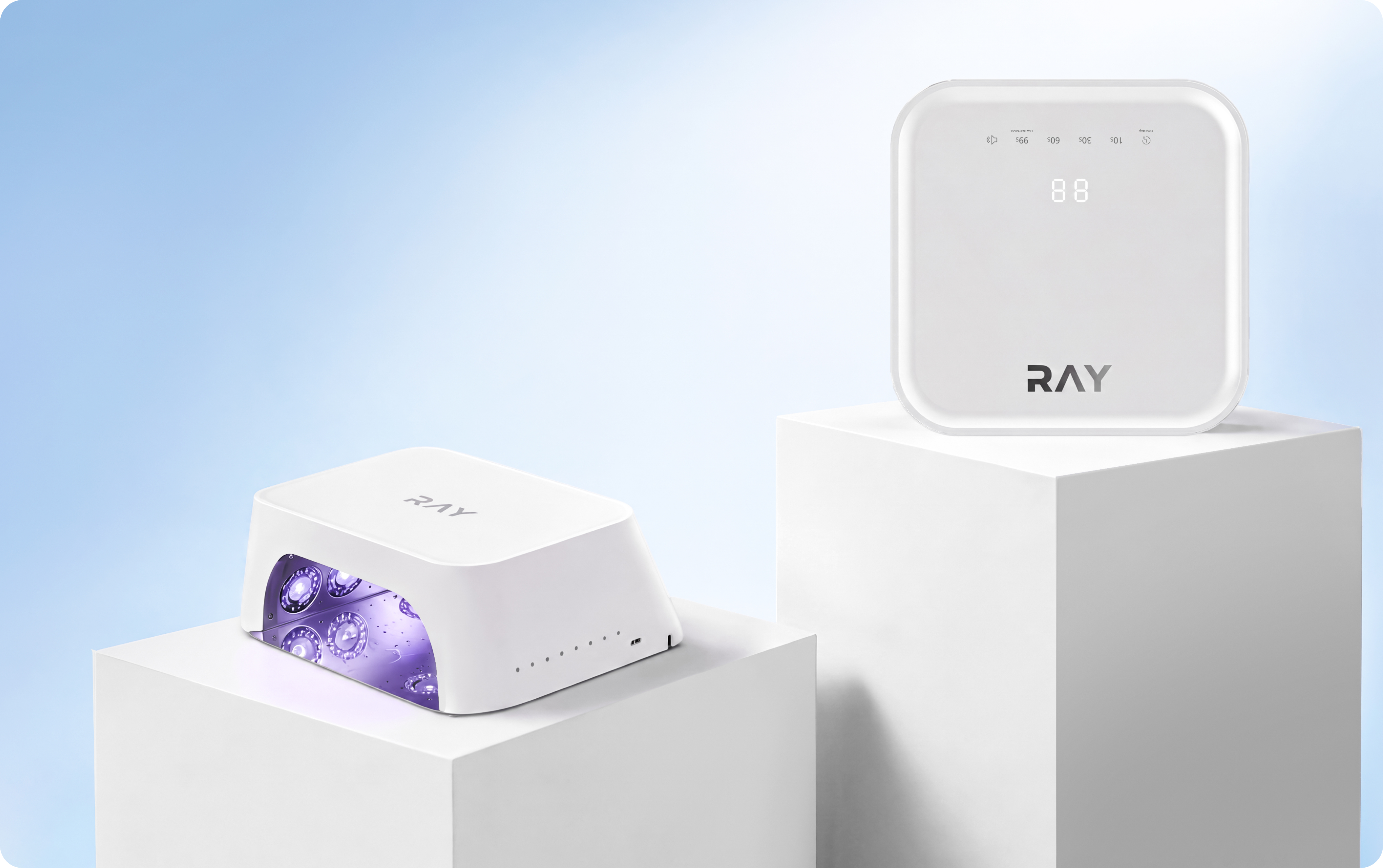 Профессиональные лампы RAY для маникюра